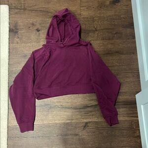 Women's Alo Cropped Hoodie